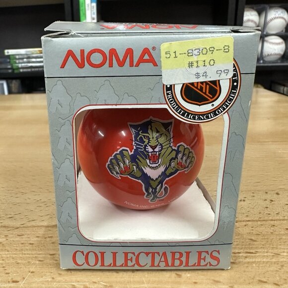 Vintage Noma Collectables - Florida Panthers 1993 Christmas Ornament Canada - Picture 1 of 4